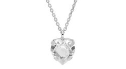Colgante Liska Plata LSW4355CL Cristal Corazón