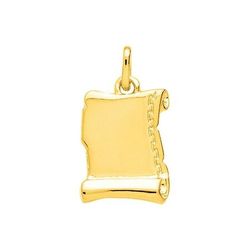 Colgante Metal Chapado Oro Argyor MRM (CH)106241 Placa En Brillo