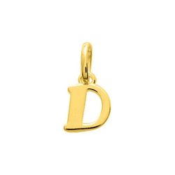 Colgante Metal Chapado Oro Argyor MRM (CH)106527.D Letra D en Brillo