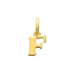 Colgante Metal Chapado Oro Argyor MRM (CH)106527.F Letra F en Brillo