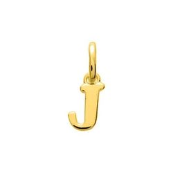 Colgante Metal Chapado Oro Argyor MRM (CH)106527.J Letra J en Brillo