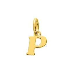 Colgante Metal Chapado Oro Argyor MRM (CH)106527.P Letra P en Brillo