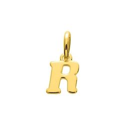 Colgante Metal Chapado Oro Argyor MRM (CH)106527.R Letra R en Brillo
