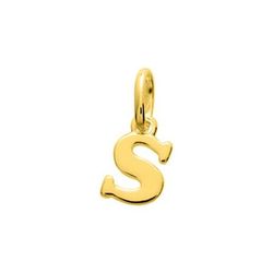 Colgante Metal Chapado Oro Argyor MRM (CH)106527.S Letra S en Brillo