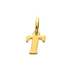 Colgante Metal Chapado Oro Argyor MRM (CH)106527.T Letra T en Brillo