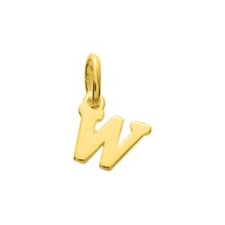 Colgante Metal Chapado Oro Argyor MRM (CH)106527.W Letra W en Brillo