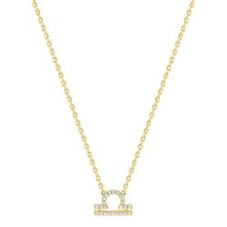 Colgante Metal Chapado Oro Argyor MRM (CH)132681.6 Zodiaco Virgo C. Circonitas