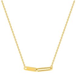 Colgante Metal Chapado Oro Argyor MRM (CH)132768 Eslabones Calados