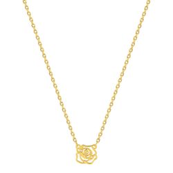 Colgante Metal Chapado Oro Argyor MRM (CH)132771 Flor Calada