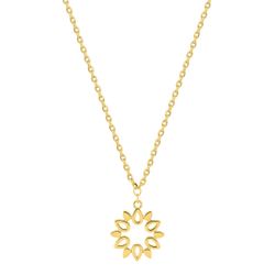 Colgante Metal Chapado Oro Argyor MRM (CH)132784 Sol