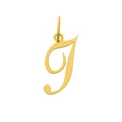 Colgante Metal Chapado Oro Argyor MRM (CH)136185.I Letra I en Brillo