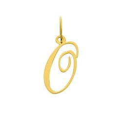 Colgante Metal Chapado Oro Argyor MRM (CH)136185.O Letra O en Brillo