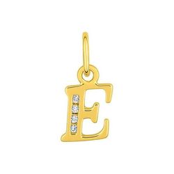 Colgante Metal Chapado Oro Argyor MRM (CH)136286.1E Letra E C. Circonitas