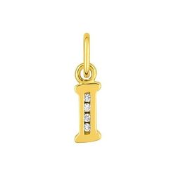 Colgante Metal Chapado Oro Argyor MRM (CH)136286.1I Letra I C. Circonitas