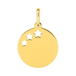 Colgante Metal Chapado Oro Argyor MRM (CH)136464 Círculo Estrellas