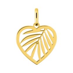 Colgante Metal Chapado Oro Argyor MRM (CH)136465 Corazón Hojas