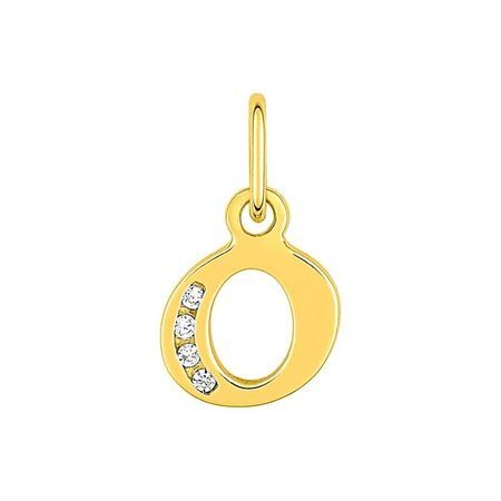 Colgante Metal Chapado Oro Argyor MRM Mujer (CH)136286.1O Letra O C. Circonitas