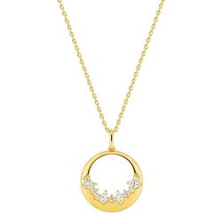 Colgante Metal Chapado Oro Argyor Mujer (CH)132799.1 Aro Circonitas