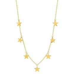 Colgante Metal Chapado Oro Argyor Mujer (CH)132823 Estrellas En Brillo