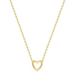 Colgante Metal Chapado Oro Argyor Mujer (CH)132828 Corazón En Brillo