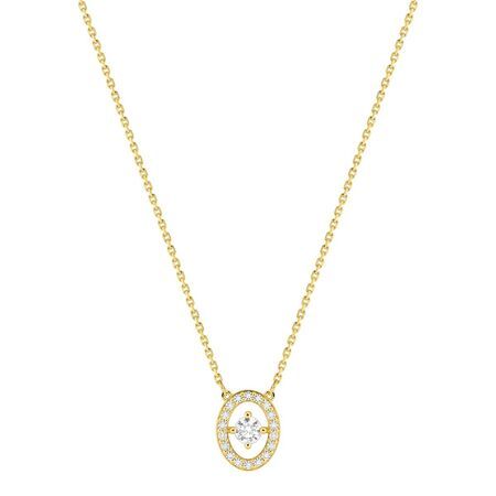 Colgante Oro 18krs Argyor MRM Mujer (18)3.7645.30 Diamantes Laboratorio 0,27 ct SYN F-VS
