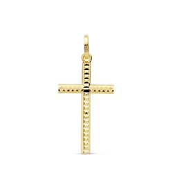 Colgante Oro 18kts 16890 Cruz 22x12mm