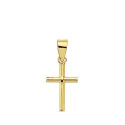Colgante Oro 18kts 16906 Cruz 15x8mm