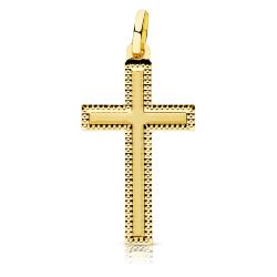 Colgante Oro 18kts 16953 Cruz 27x15mm