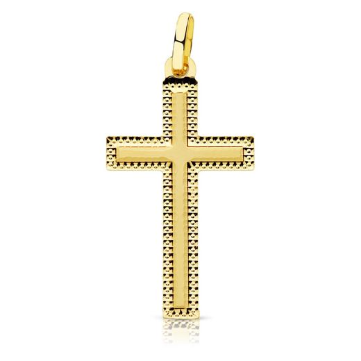 Colgante Oro 18kts 16953 Cruz 27x15mm