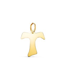 Colgante Oro 18kts 17x14,5mm 22514-17 Cruz Tau de San Francisco