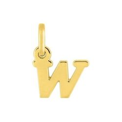 Colgante Oro 18kts (18)2920W Letra W