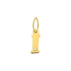 Colgante Oro 18kts (18)2950.2I Letra I Con Diamante