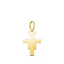 Colgante Oro 18kts 18x11,5mm 22504-17 Cruz de Damian