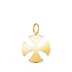 Colgante Oro 18kts 18x16mm 22506-16 Cruz Pate