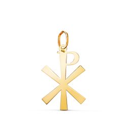 Colgante Oro 18kts 22x14mm 22510-20 Cruz Crismon