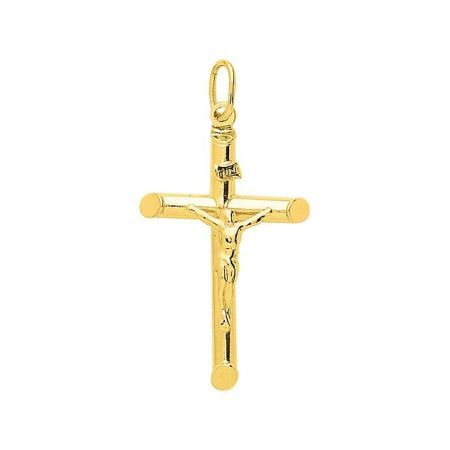 Colgante Oro 18kts Argyor MRM (18)2787 Cruz C. Cristo En Brillo