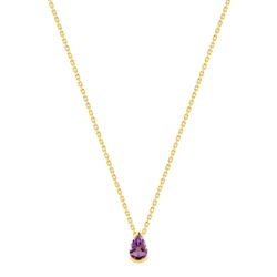 Colgante Oro 18kts Argyor MRM (18)3.7151.A0 Piedra Amatista 0,38ct