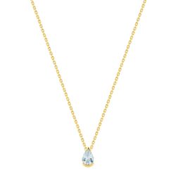 Colgante Oro 18kts Argyor MRM (18)3.7151.M0 Piedra Aguamarina 0,34ct