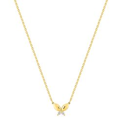 Colgante Oro 18kts Argyor MRM (18)3.7533.30 Mariposa Diamantes 0,04ct GH-P