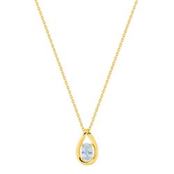 Colgante Oro 18kts Argyor MRM (18)3.7570.M0 Piedra Aguamarina 0,41ct