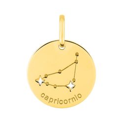 Colgante Oro 18kts Argyor MRM (18)E3.7266.0 Zodiaco Capricornio Calado En Brillo