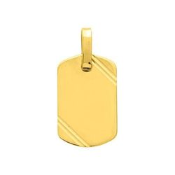 Colgante Oro 18kts Argyor MRM (18)T2.2 Placa En Brillo