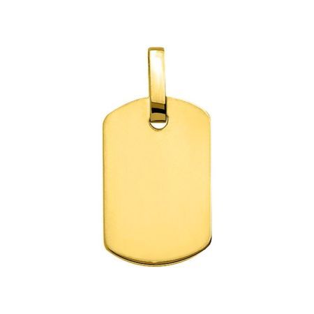 Colgante Oro 18kts Argyor MRM (18)T5 Placa En Brillo