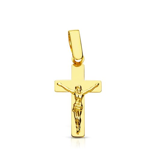 Colgante Oro 18kts Cruz C. Cristo 20x11mm 16629