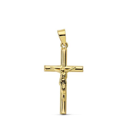 Colgante Oro 18kts Cruz C. Cristo 21x13mm 13527