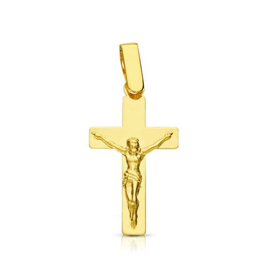 Colgante Oro 18kts Cruz C. Cristo 22x13mm 16377