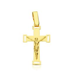 Colgante Oro 18kts Cruz C. Cristo 22x13mm 16381
