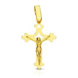 Colgante Oro 18kts Cruz C. Cristo 22x14mm 16384