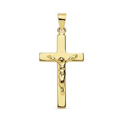Colgante Oro 18kts Cruz C. Cristo 23x12mm 13520