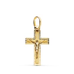 Colgante Oro 18kts Cruz C. Cristo 23x13mm 22276